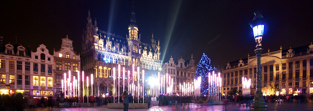 Noël à Bruxelles, Liège et Bruges