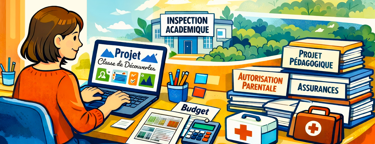 Monter un dossier de classe de découvertes pour l’Inspection Académique